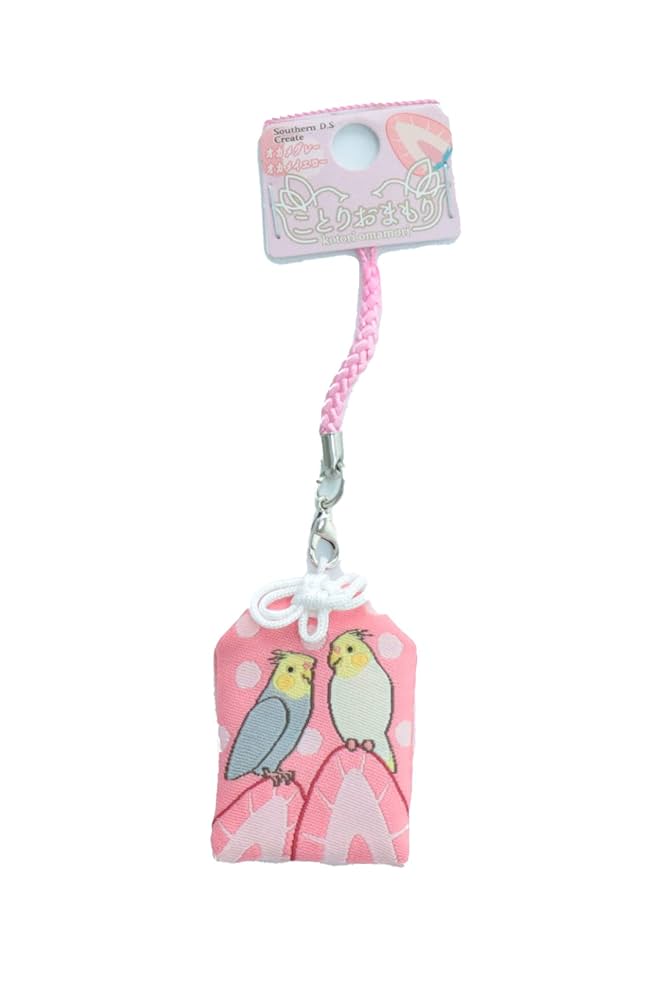hiyori・新品・やや難あり★オカメインコ・インコ柄浴衣★カリキュロ hiyori・新品・やや難あり☆オカメインコ・インコ柄浴衣